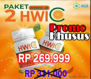paket 2 botol hwi c